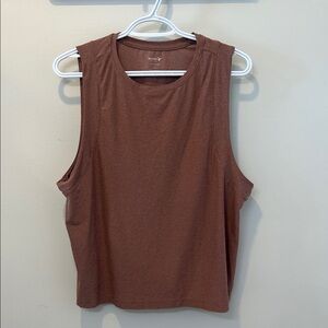 Old Navy Brown Muscle Tee